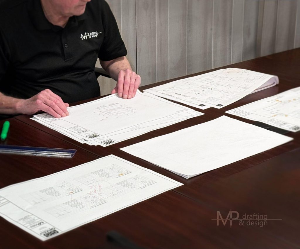 MP Drafting Reviews the Shop Drawing Project