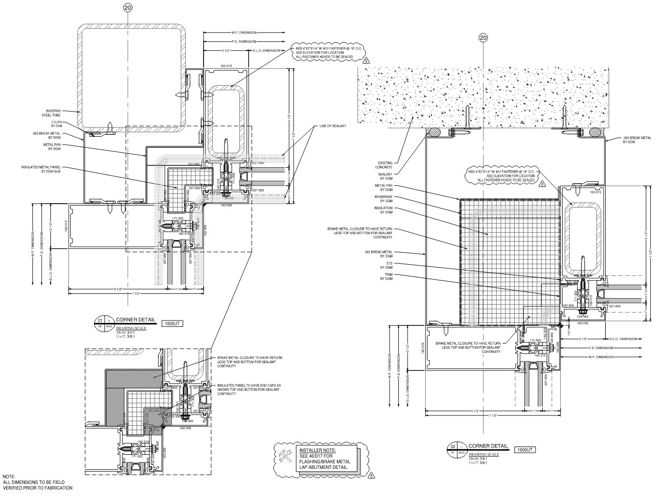 Engineering and coordination sample drawing